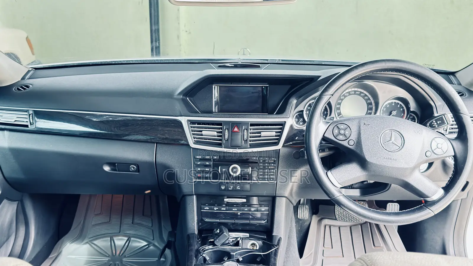 Mercedes-Benz E250 2011 Silver