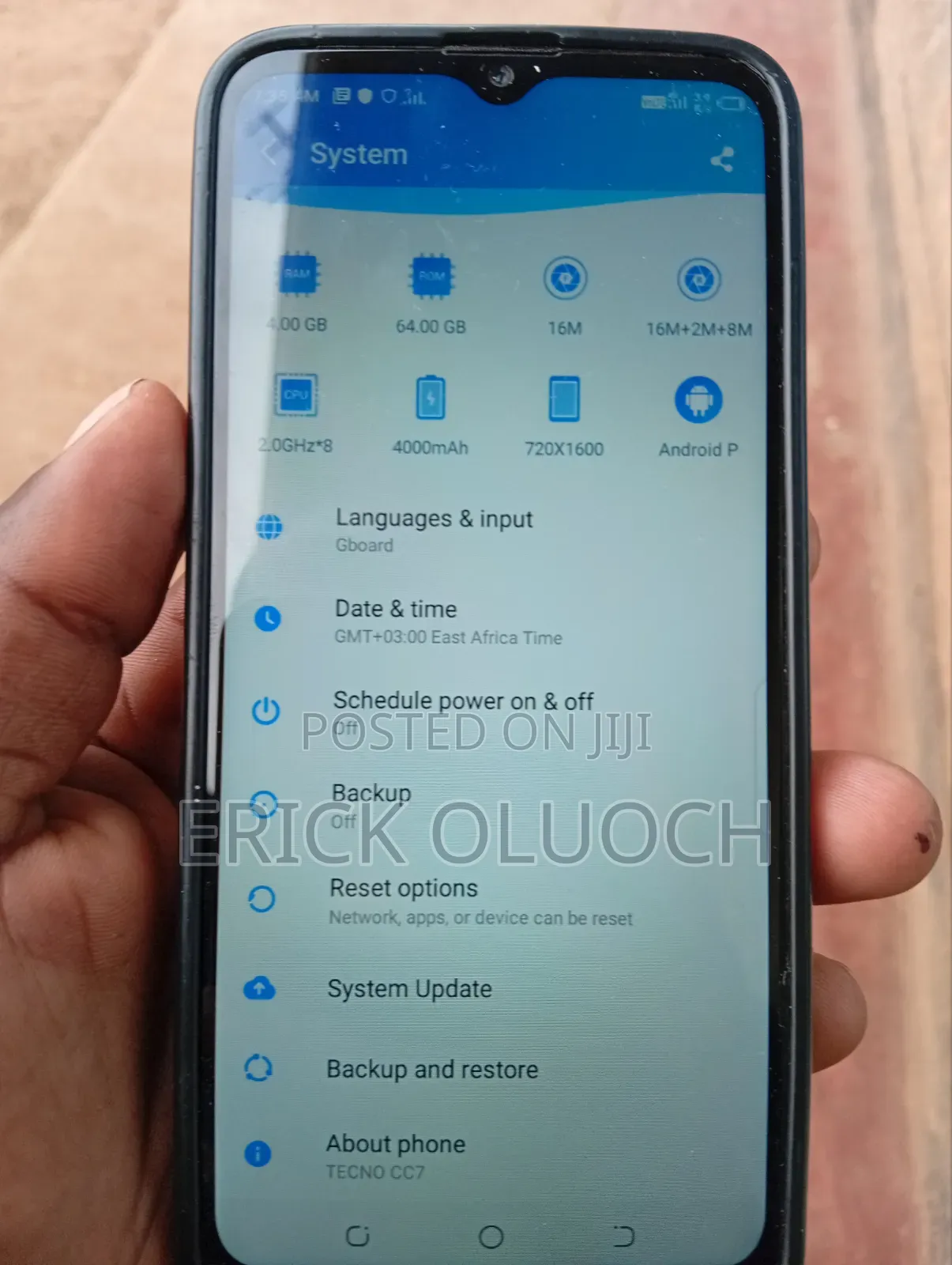 Tecno Camon 12 64 GB Blue