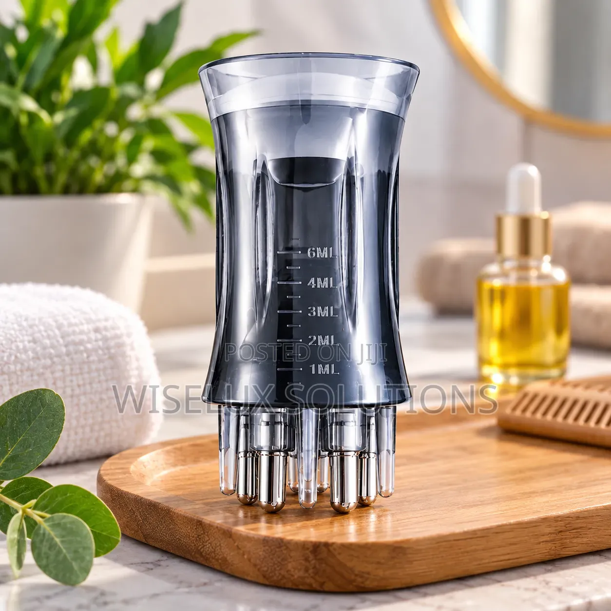 Scalp Massager Comb With Hair Oil Applicator – 3-in-1 Root Applicator