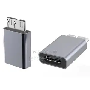 USB 2.0 Type C Female to USB 3.0 Micro B Male Adapter Plug Data Sync C