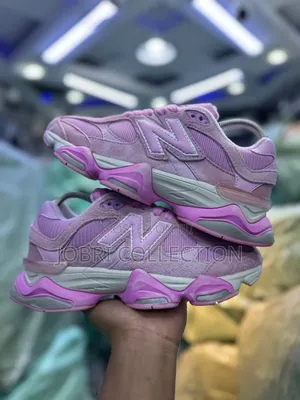 Ladies New Balance 9060 Pink Overdye Sneakers