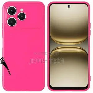 Soft Flexible Silicone Case for TECNO Spark 40, Shockproof Anti-Scratc