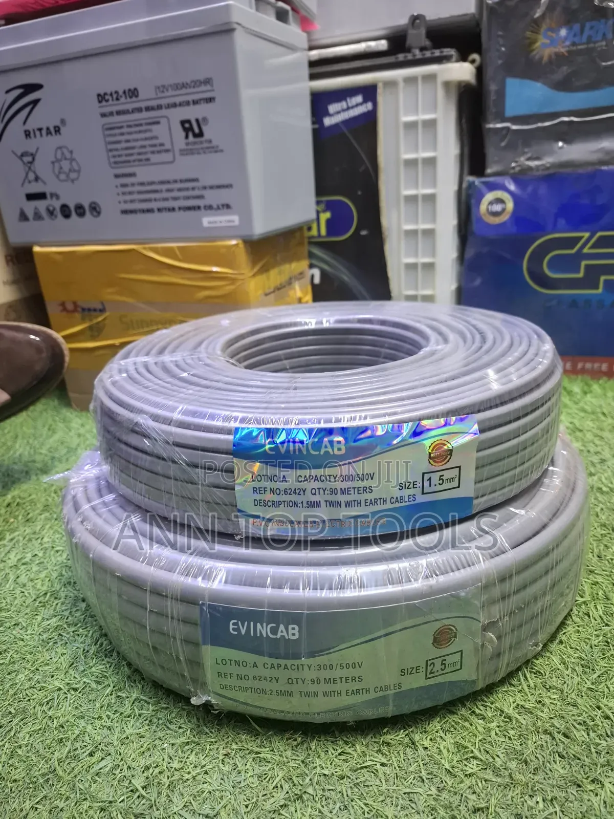 2.5 Mm Twin Evin Solar Cable