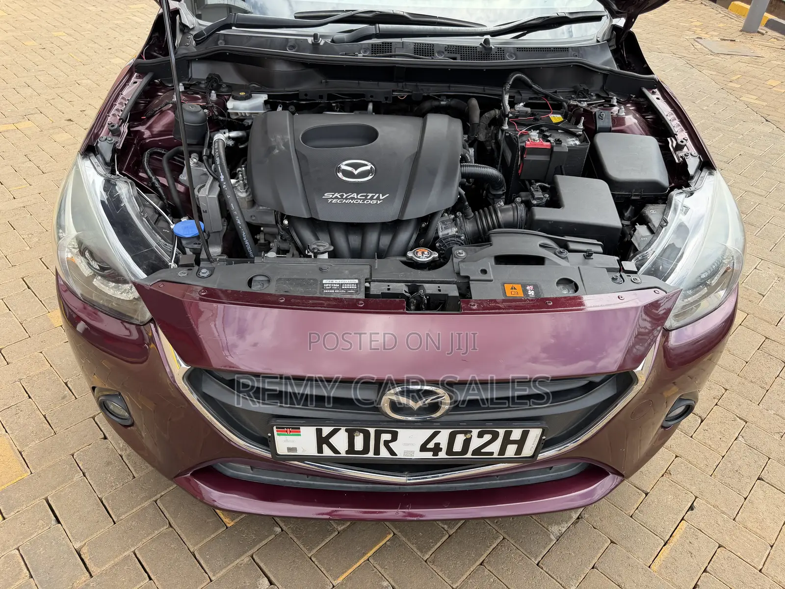 Mazda Demio 2017 Burgundy