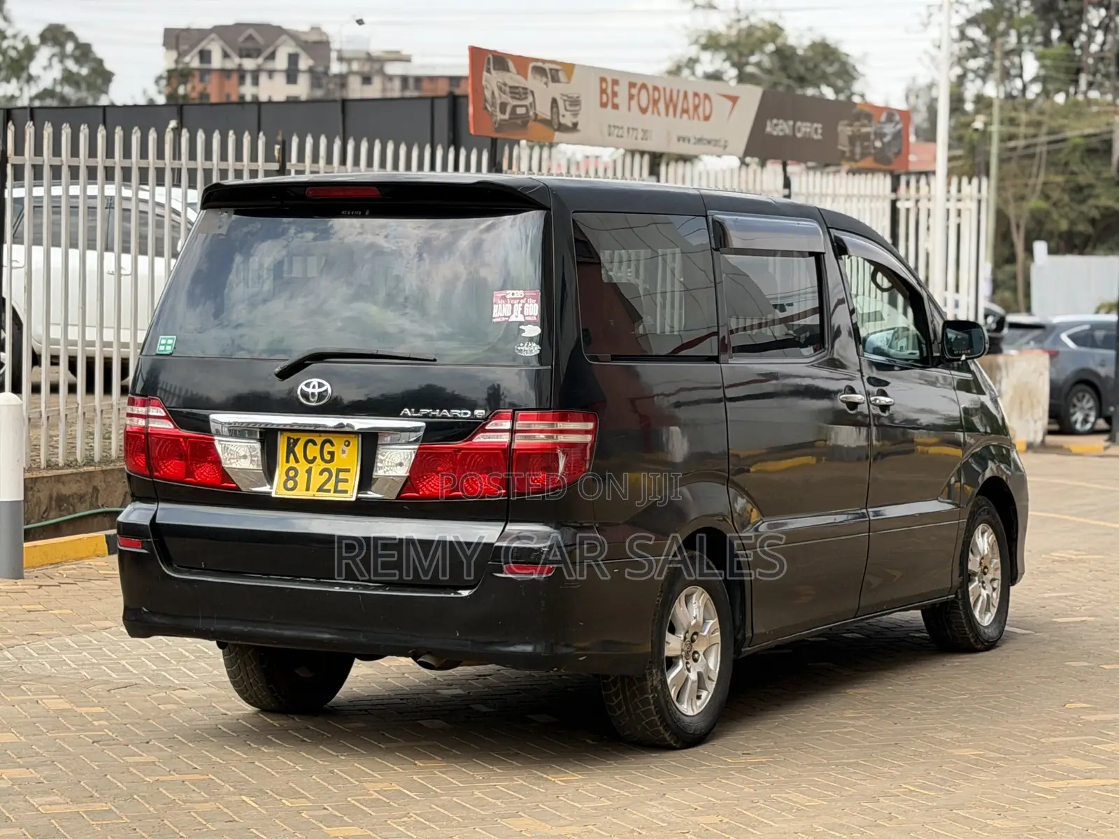 Toyota Alphard 2008 Black