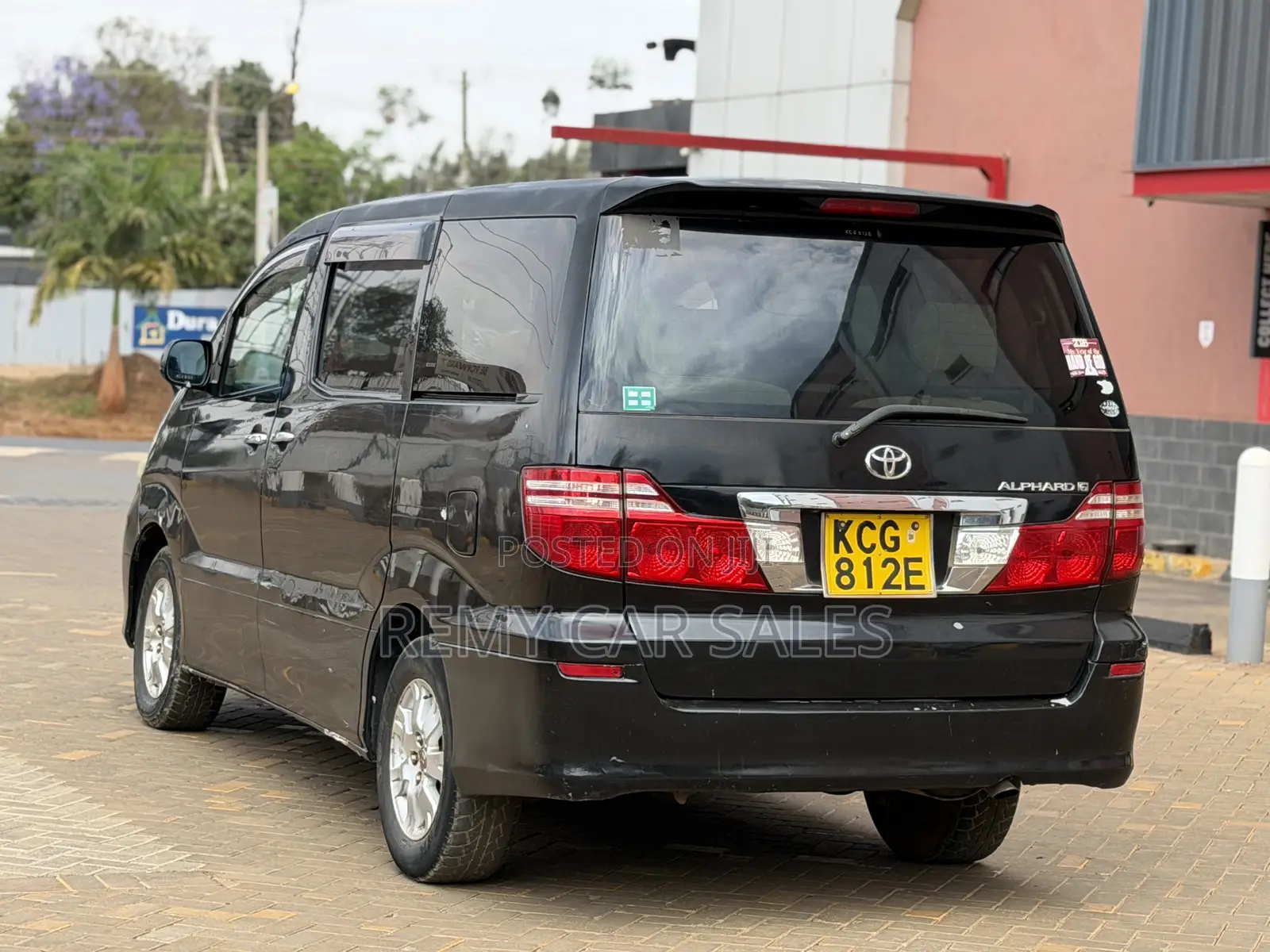 Toyota Alphard 2008 Black