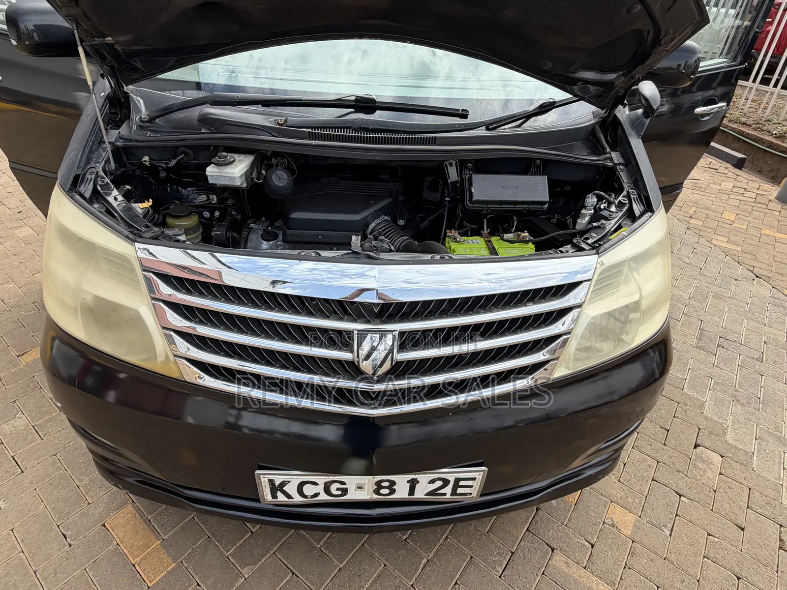 Toyota Alphard 2008 Black
