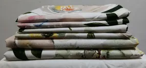 Cotton 6 Set Bedsheets ( 4pillow Cases With 2kingsize Bedsheets)