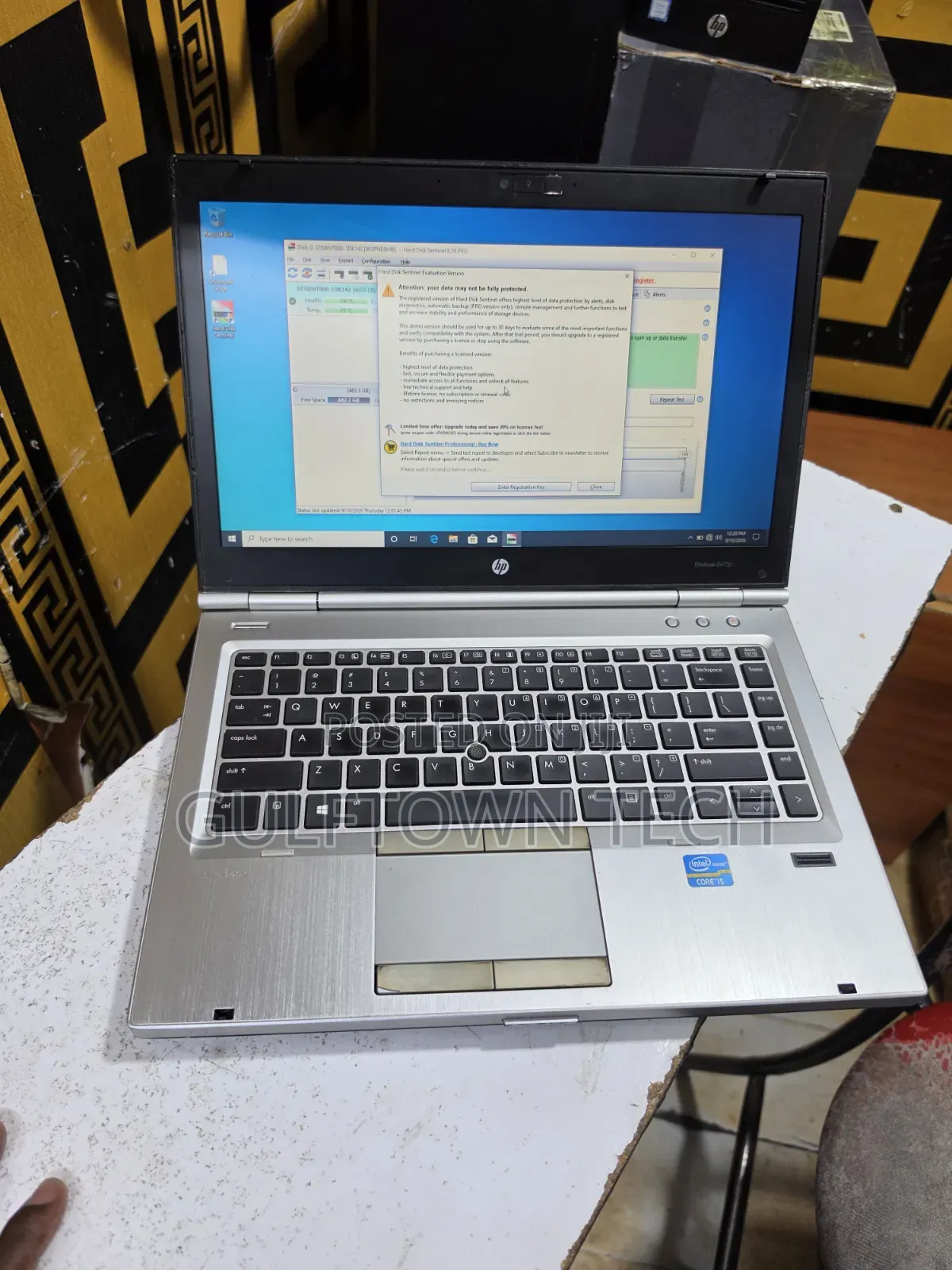 Laptop HP EliteBook 8470P 8GB Intel Core i5 HDD 500GB
