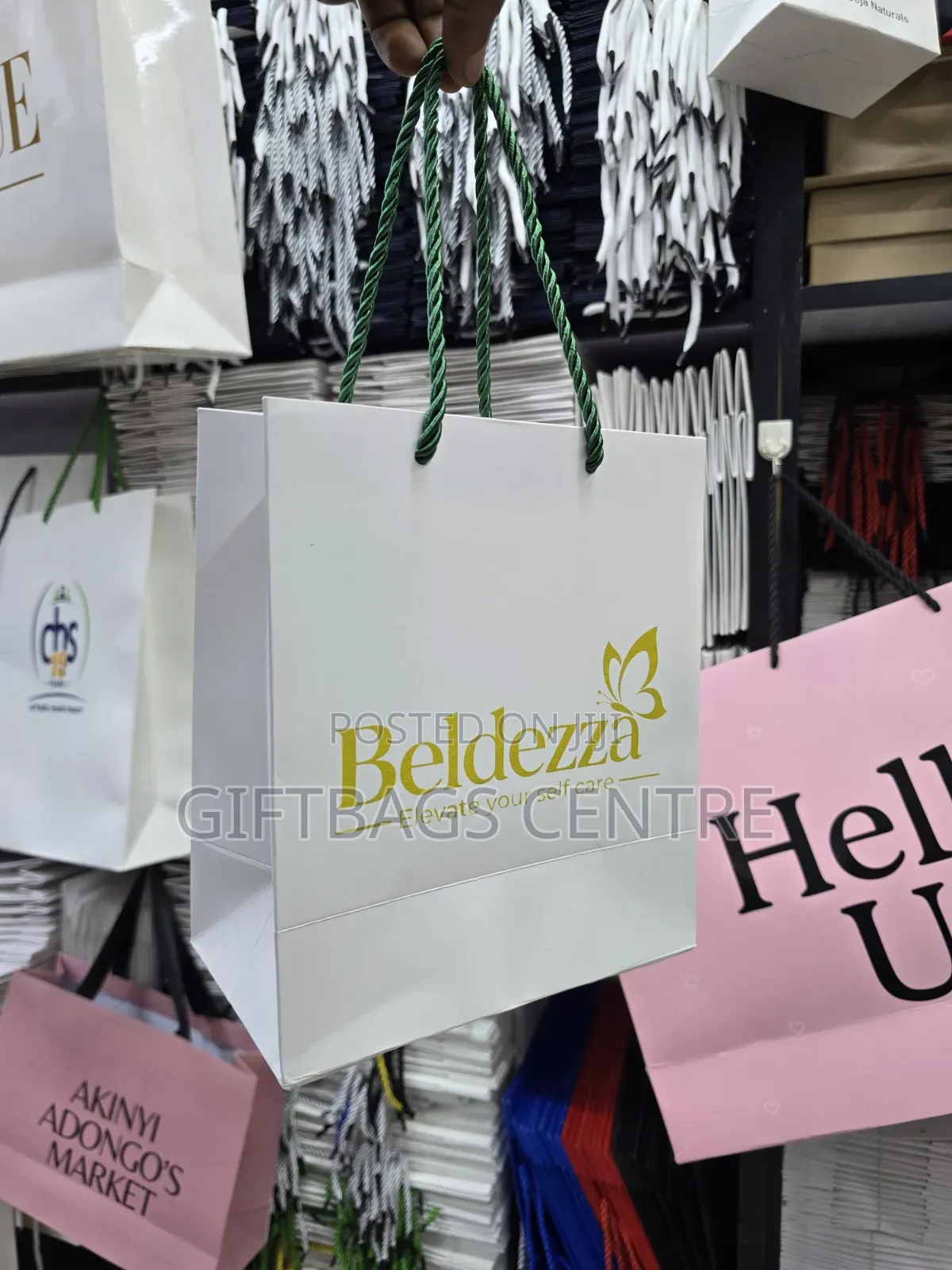 A5 Size Printed Gift Bag
