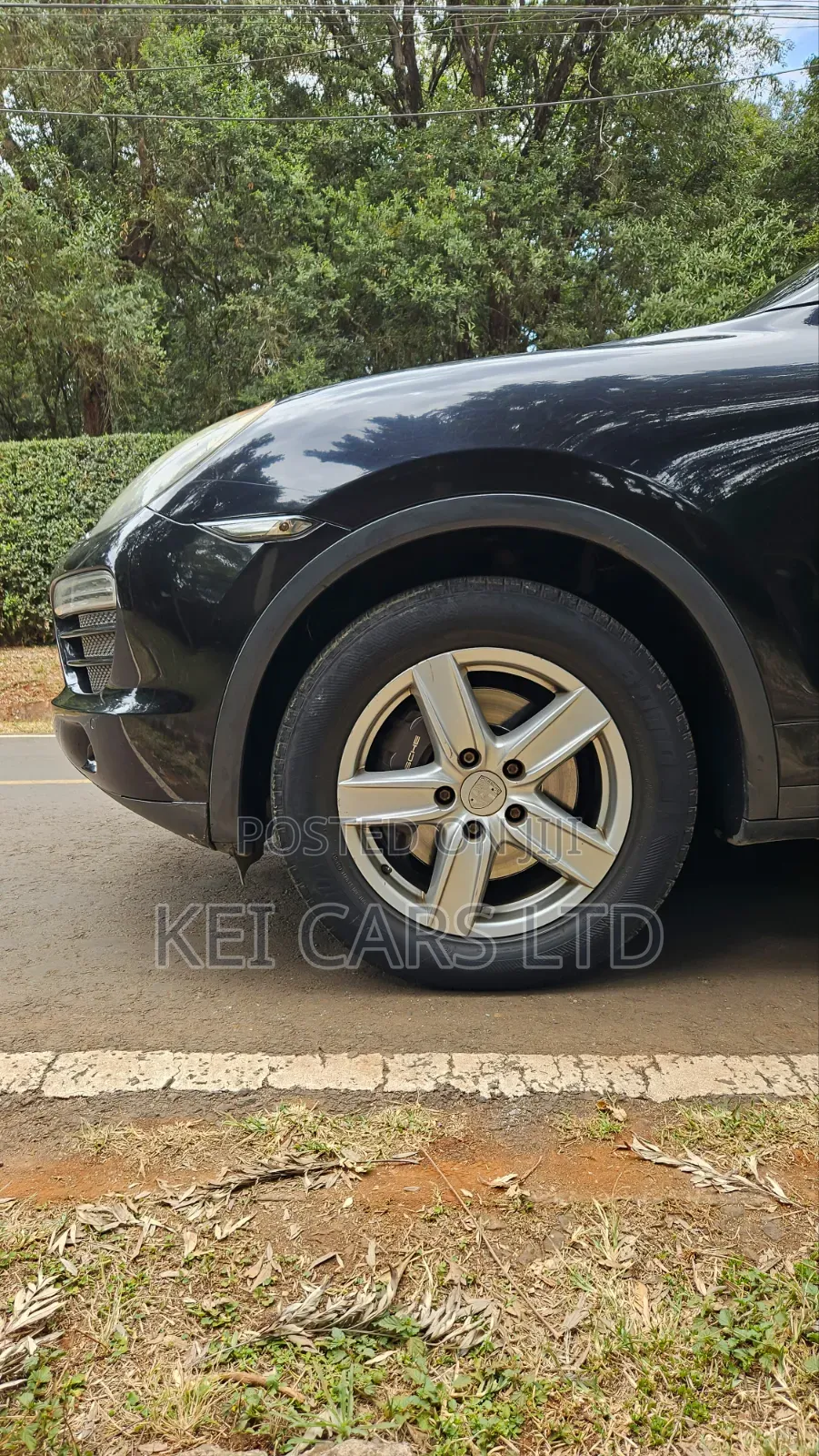 Porsche Cayenne 2011 Black
