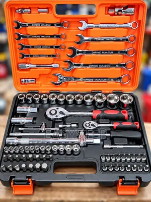 82PC Ratchet and Spanners Mechanical Tool Box Set
