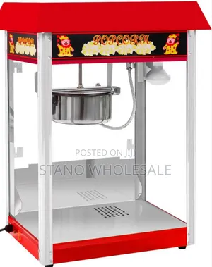 New Stainless Popcorn Machine
