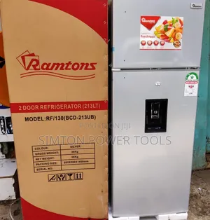 Ramtons RF/130 2 Door Direct Cool Fridge With Water Dispenser.