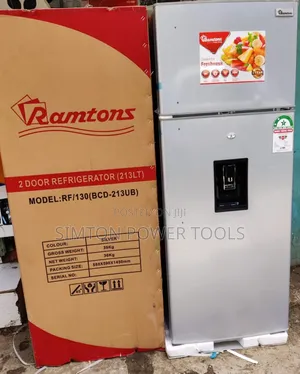 Ramtons RF/130 2 Door Direct Cool Fridge With Water Dispenser.
