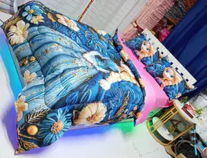 Themed Binded Cartoon Duvet Set - Cl