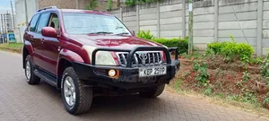 Toyota Land Cruiser Prado 3.0 D-4D 5dr 2005 Red