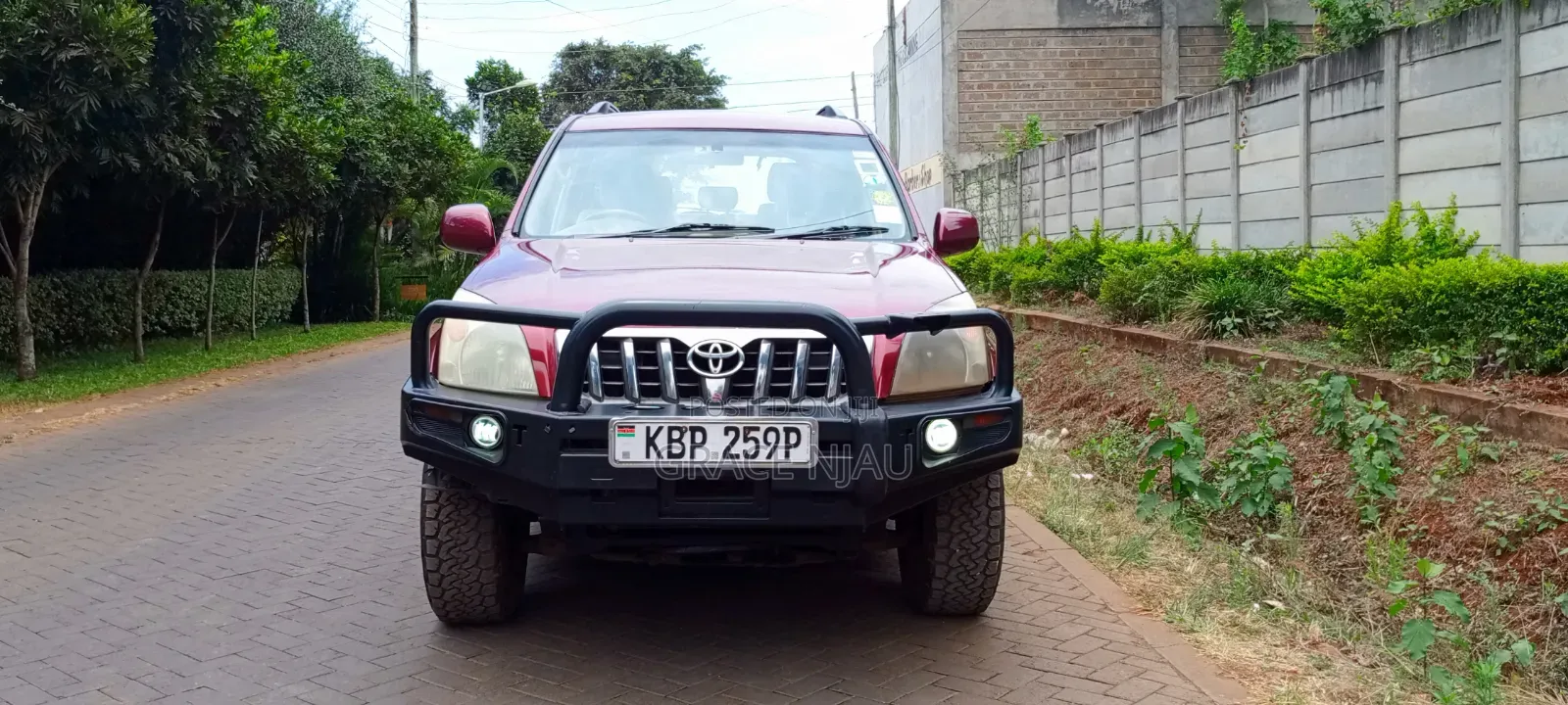 Toyota Land Cruiser Prado 3.0 D-4D 5dr 2005 Red