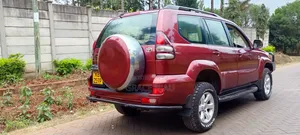Toyota Land Cruiser Prado 3.0 D-4D 5dr 2005 Red