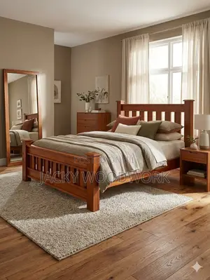 Ornate Carved Statement Bed