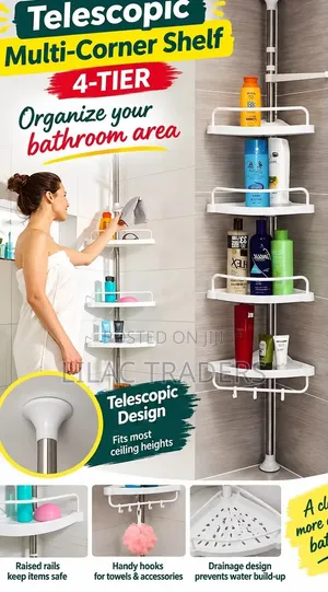 *Telescopic Multi-Corner Shelf* *Je