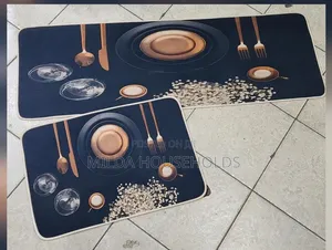 2pcs Kitchen Mats With Rubber Super Non-Slip Underside