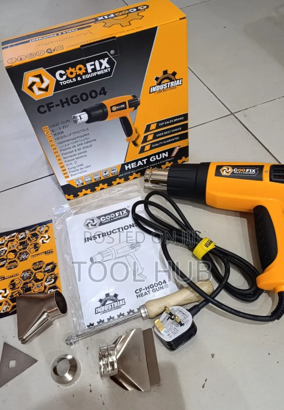 Coofix CF-HG004 Industrial Heat Gun Kit