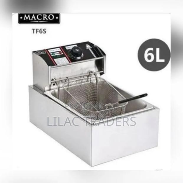 *Macro Single Deep Fryer(6ltrs)je - main view