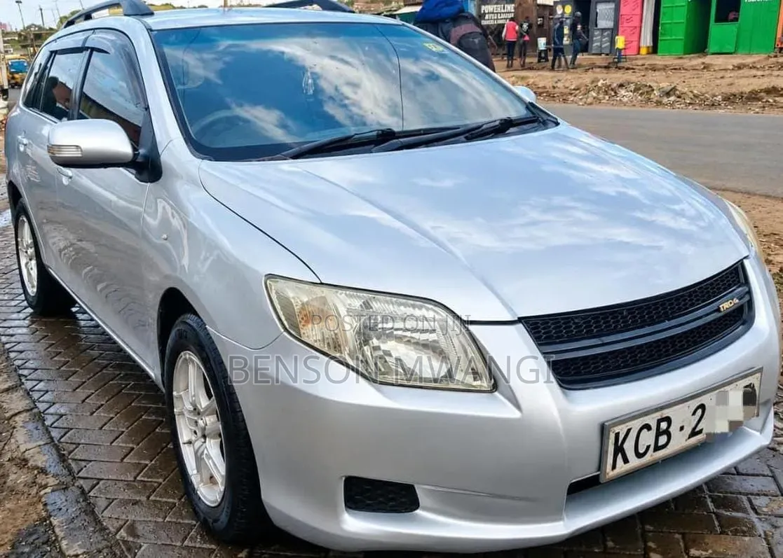 Toyota Corolla Fielder 2008 Silver