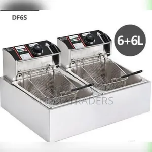 *Macro Double Deep Fryer(12ltrs)je