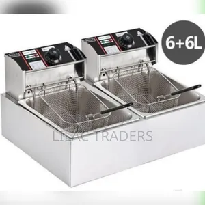*Macro Double Deep Fryer(12ltrs)je