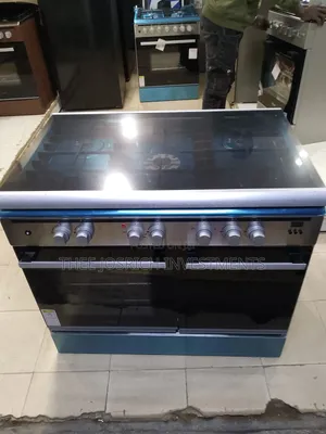 Haier 5 Burner Cooker With Wok Burner Gas Leak Sensors and Turbo Fan