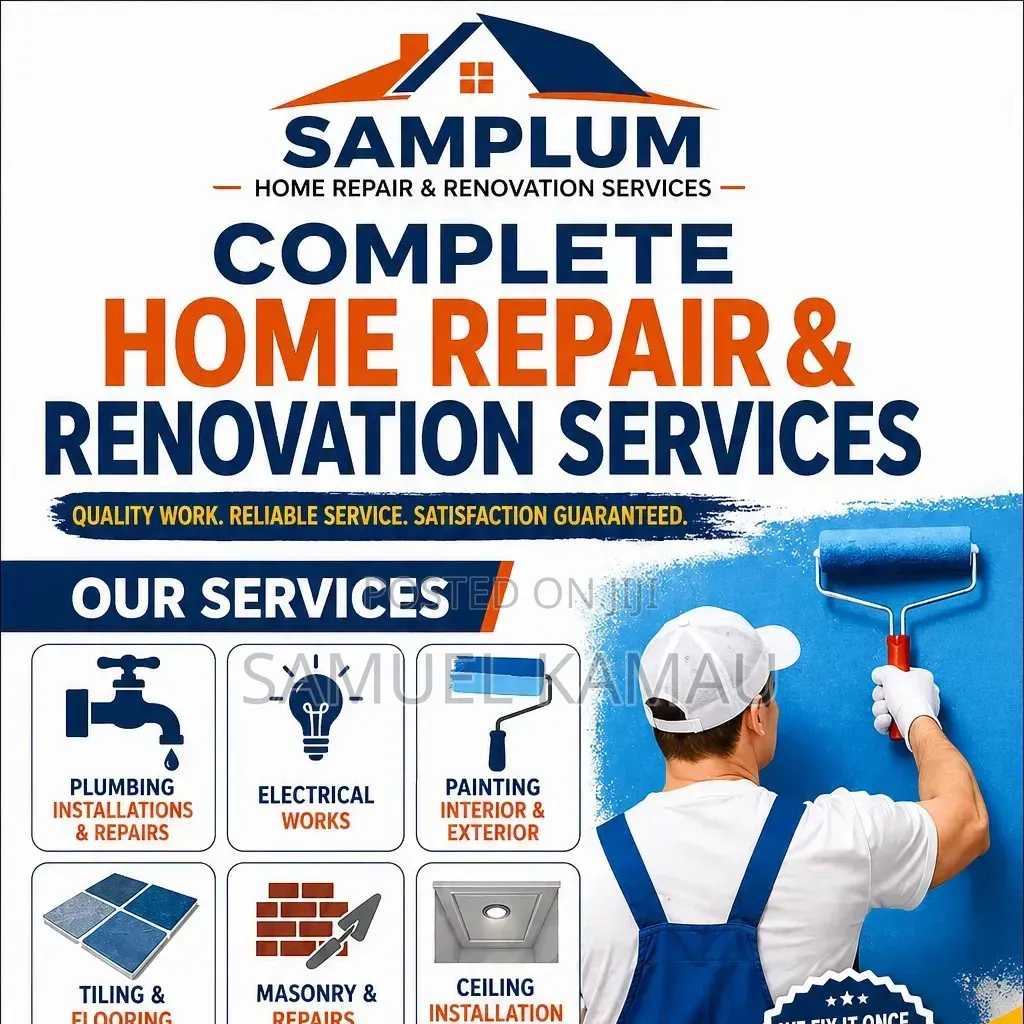 Home Repair, Maintenance and Renovation Services