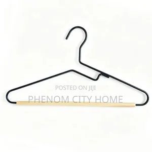 10pcs Heavy Duty Metallic Clothes Hangers