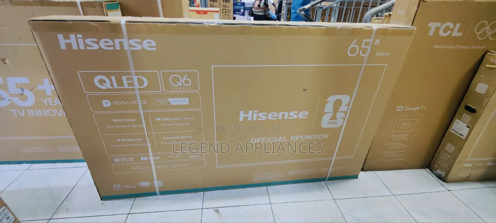 Hisense 65q7qken 65-Inch Qled Pro Uhd 144hz Smart TV