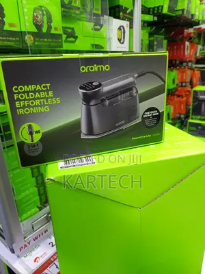 Oraimo SteamCore Lite Steam Iron 180° Rotating Handle 6 Modes,130ml