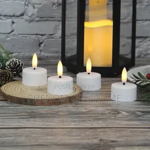 Bullet Tip Flickering LED Candles Battery
