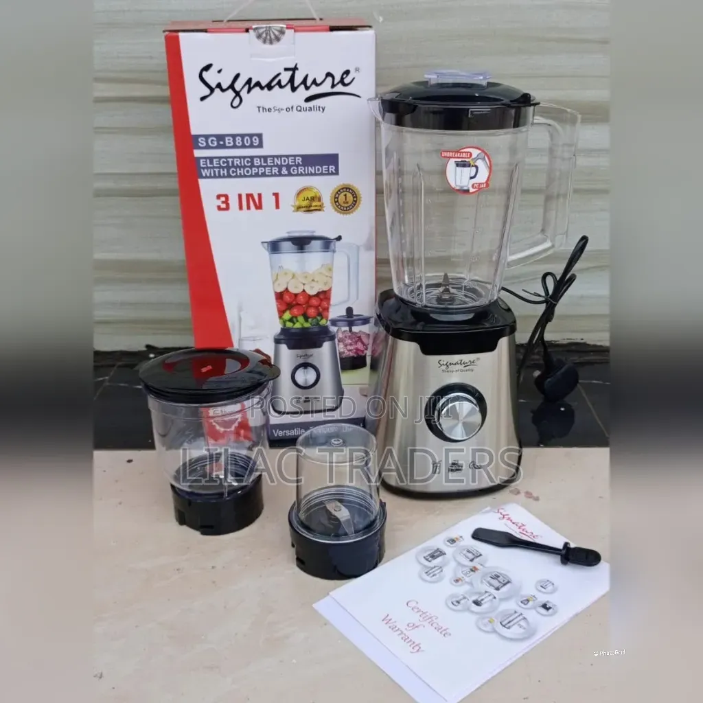 *Signature 3 in 1 Blender Je