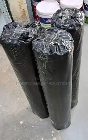 1000-Gauge Heavy-Duty Black Polythene Rolls,