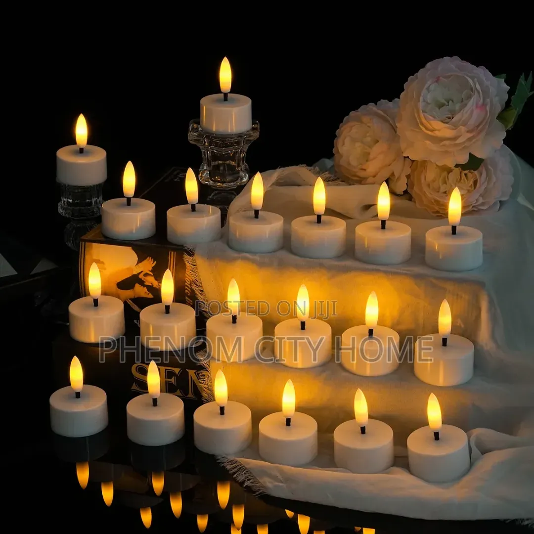 Remote-Controlled Rechargeable Battery Led Candles