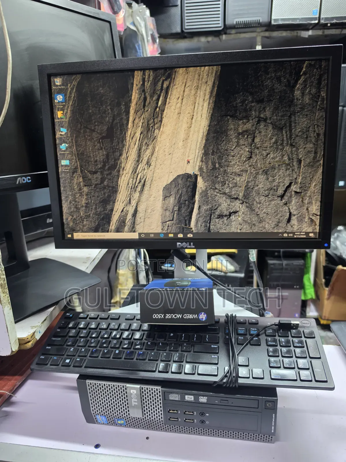 Desktop Computer Dell OptiPlex 3010 4GB Intel Core i7 HDD 500GB