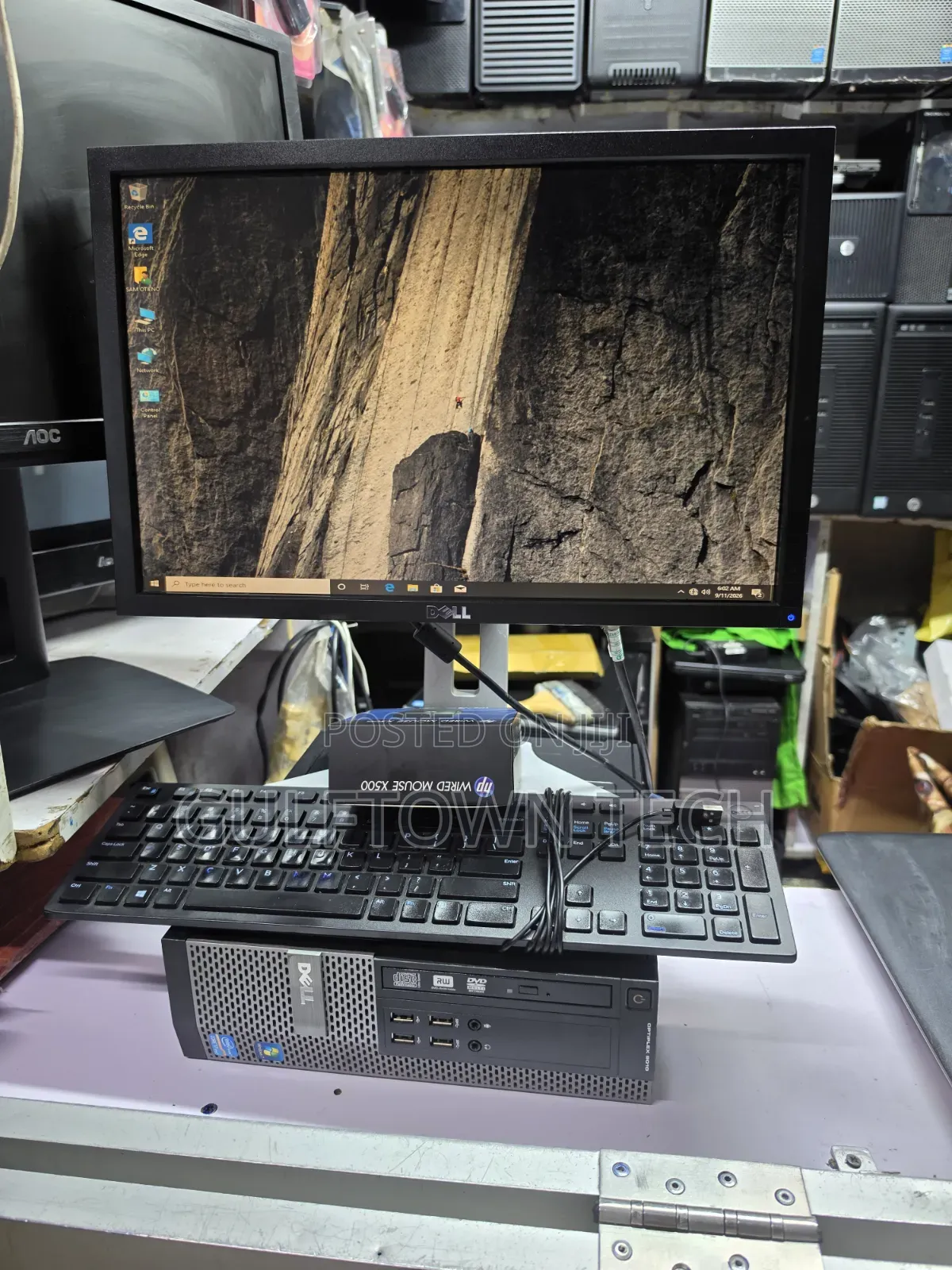 Desktop Computer Dell OptiPlex 3010 4GB Intel Core i7 HDD 500GB