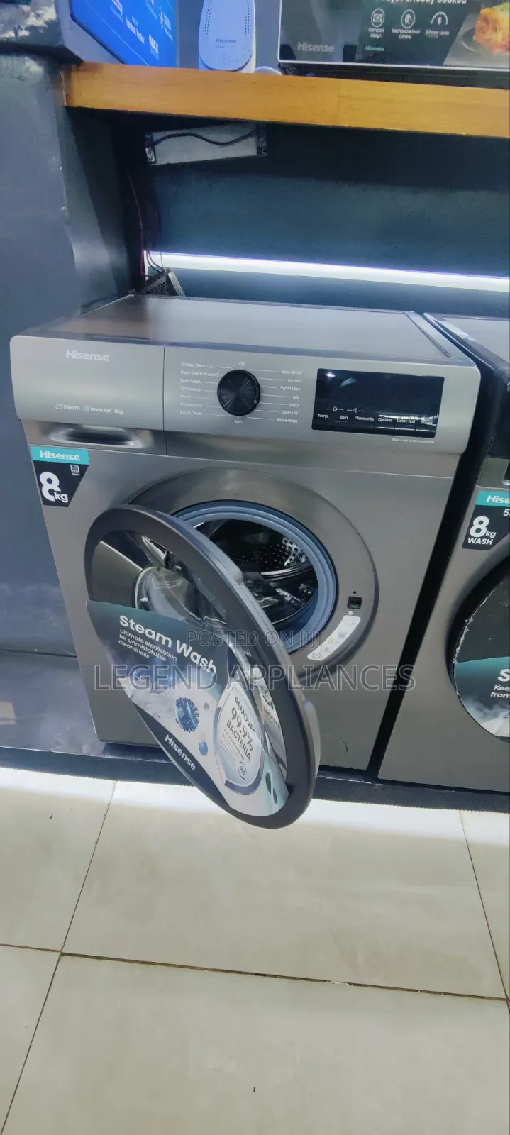 Hisense Washing Machine 8kg Wash Spin – Full Automatic
