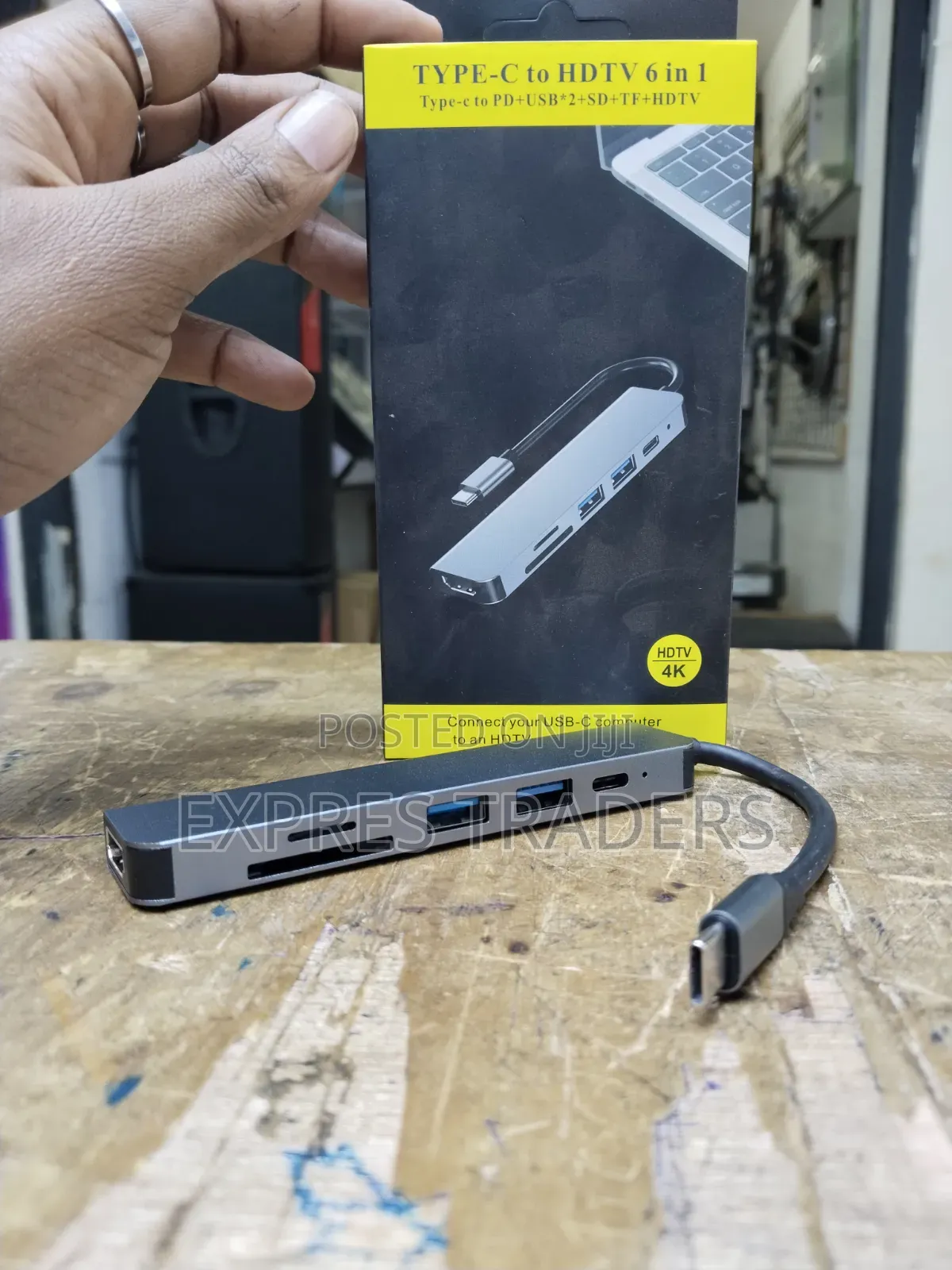 Type C to HDTV 6 in 1