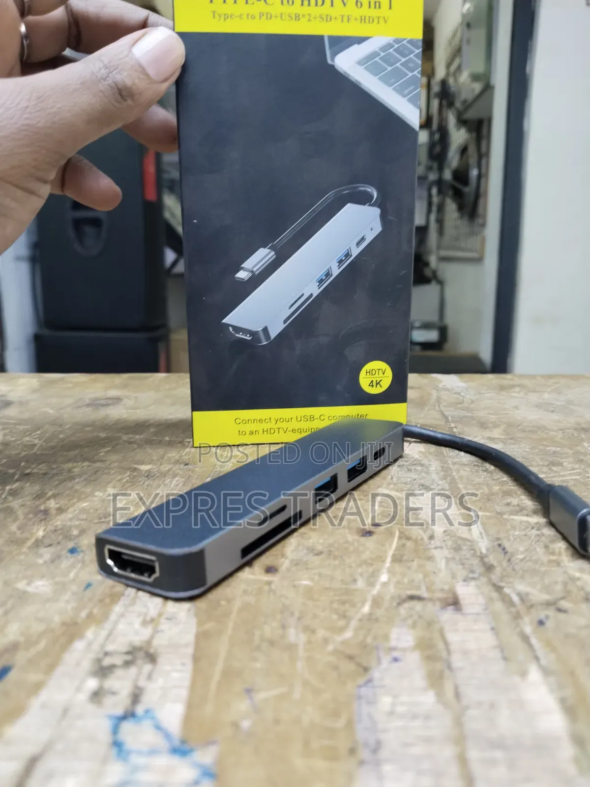 Type C to HDTV 6 in 1