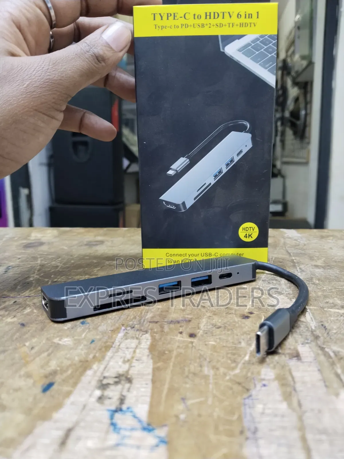 Type C to HDTV 6 in 1
