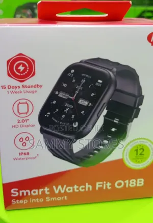 Itel O20 Smartwatch IP68 Waterproof Fitness Watch
