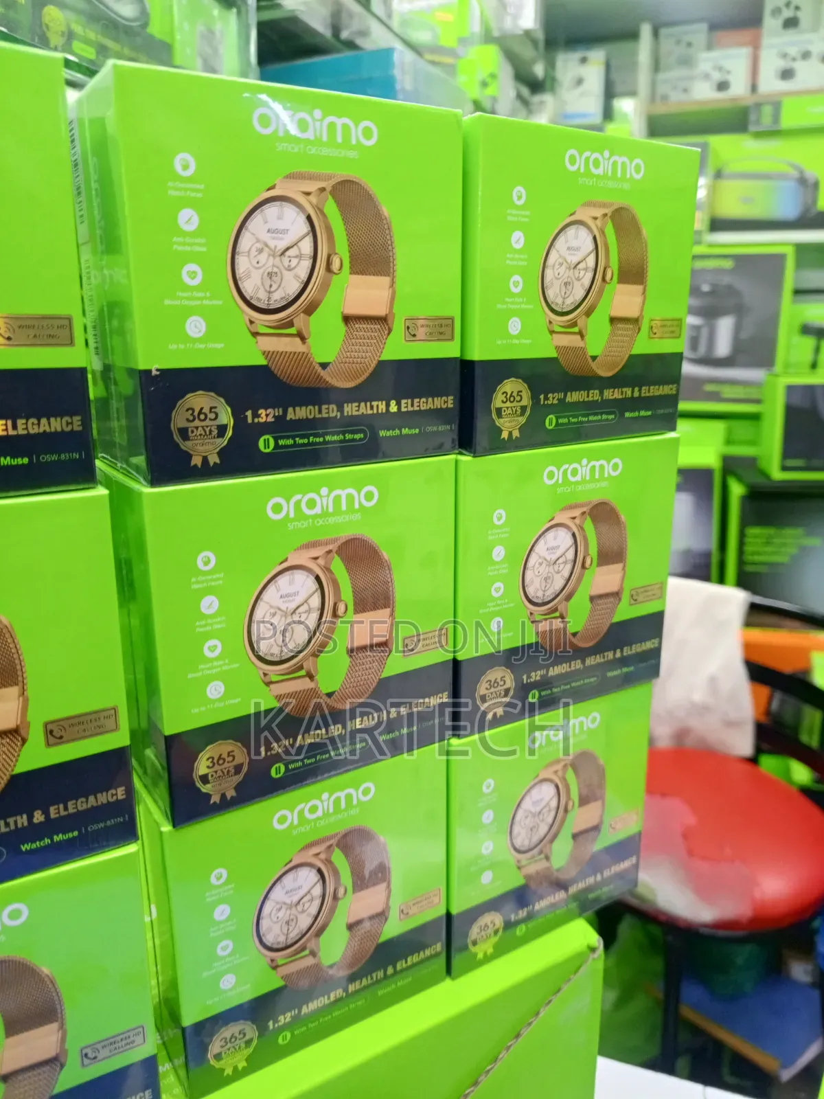 Oraimo Watch Muse OSW-831N Health Fitness Smart Watch
