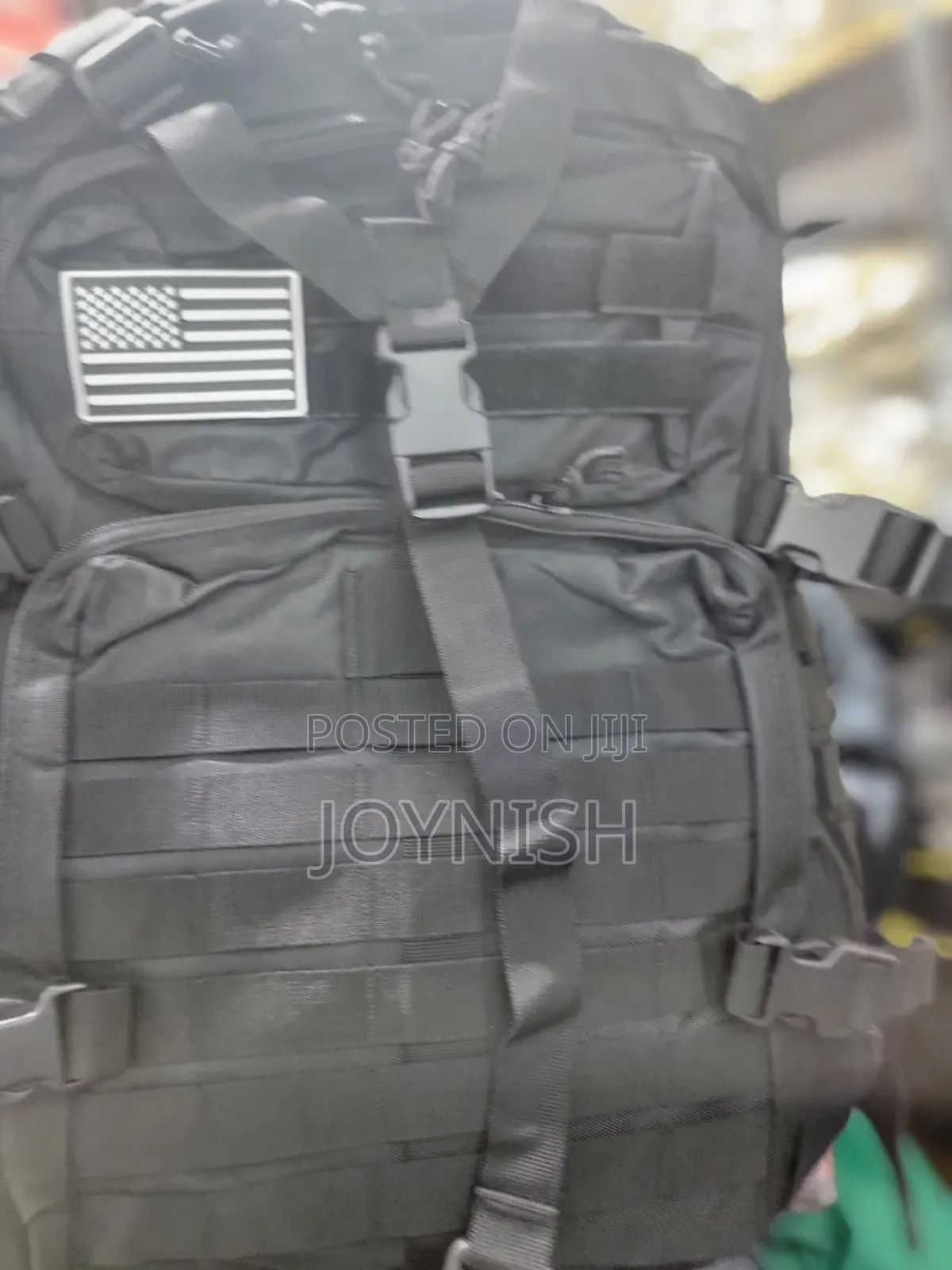 Black Hiking, Camping Bag 50l