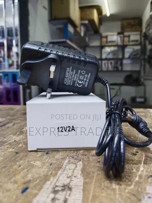 12 Volts 2 Amps Adapter